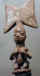 African Animistic Yoruba Wooden Shango Fetish Artifact Dance Wand Nigeria Ethnix Other photo 3