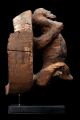 Ancient Coffin Figure From Bahau,  Kalimantan,  Indonesia,  Fine Tribal Art Se Asia Pacific Islands & Oceania photo 1