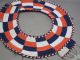 Jewelry Elmolo Red Blue White Maasai African Wire Beaded Necklace Kenya Ethnix Other photo 1