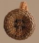 African Artifact Wicker Native Musical Instrument Basket Rattle Cameroon Ethnix Other photo 1
