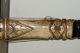 Buffalo Bone Scrimshaw Betel & Lime Ethnic Tube Container Frog Carved Lid Bn23 Pacific Islands & Oceania photo 5