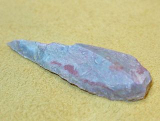 African Neolithic Stone Projectile - Arrowhead Point photo