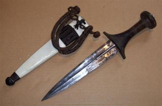 Sudan Old African Knife Ancien Couteau D ' Afrique Bedja Afrika Africa Soedan Dolk photo