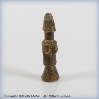 Old Mossi Wood Biga Fertility Doll Figure Burkina Faso photo
