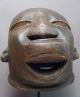 African Headworn Makonde Museum Quality Wooden Helmet Upper Lip Plug Mask Ethnix Other photo 6