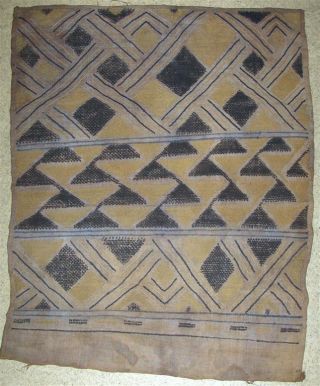 Congo Old African Textile Tissu Ancien Afrique Dengese photo