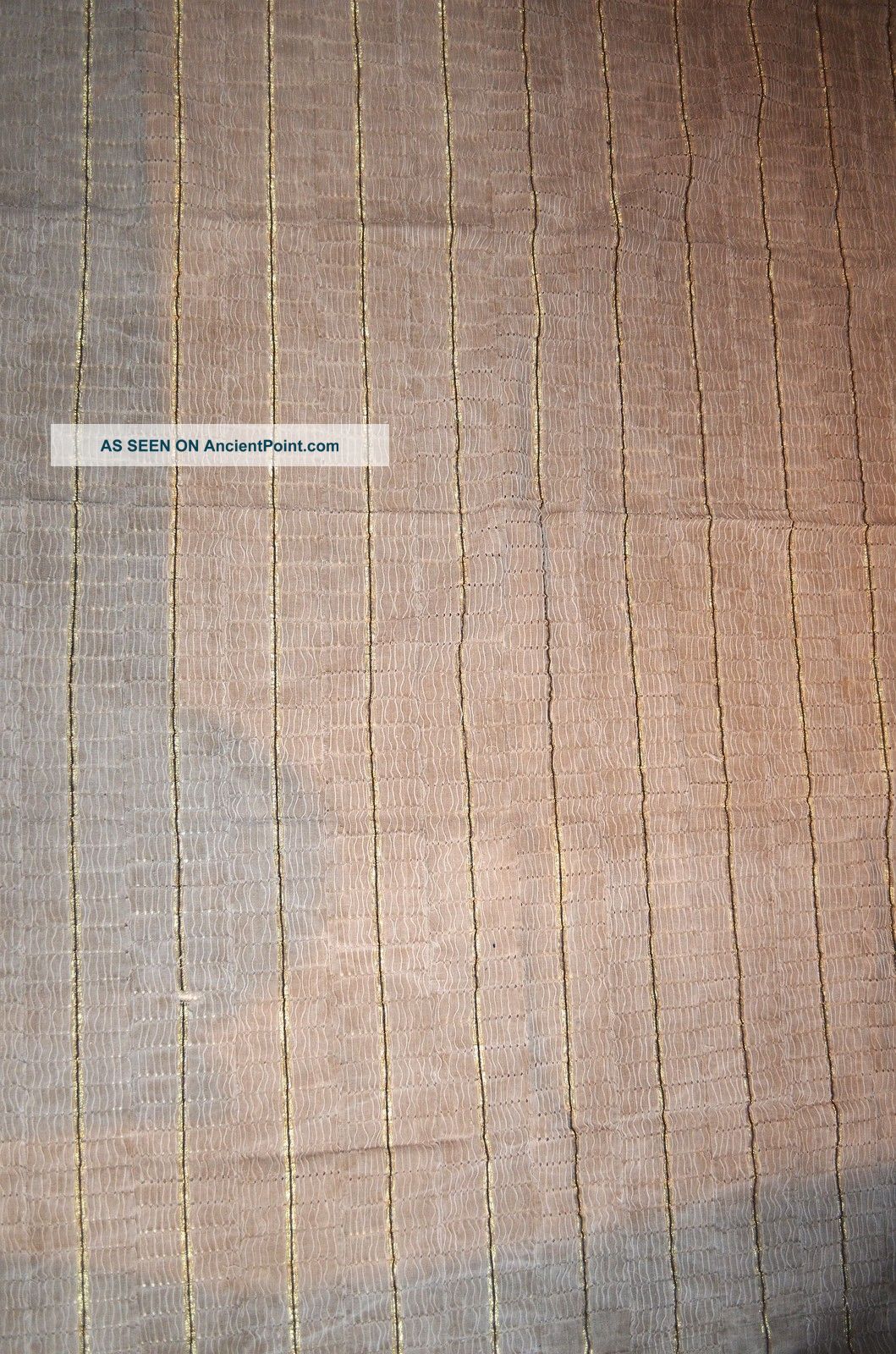 African Aso Oke Cloth Fabric Hand Made By Tribal Yoruba People - Nigeria Other photo