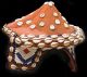 Wearable African Art Pende Hat Beads Raffia Cowrie Shells Zaire Drcongo Ethnix Other photo 2