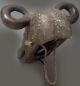 African Magical Animal Metal Male Horn Buffalo Mask Tabwa Dr Congo Zaire Ethnix Other photo 3