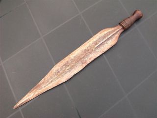 Congo Old African Knife / Ancien Couteau D ' Afrique Kumu photo