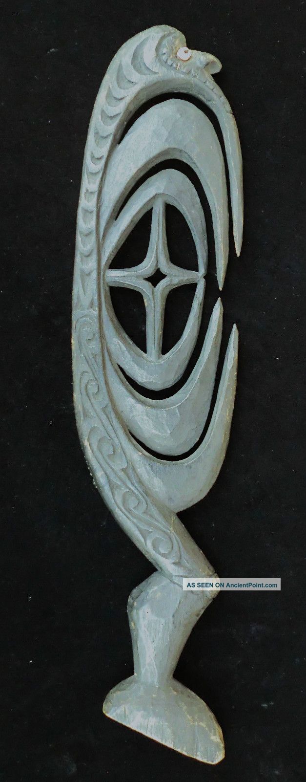 Old Tribal Wood Yipwon Cult Hook Papua New Guinea Pacific Islands & Oceania photo
