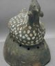 Guinea Fowl Hen Wood African Animal Chicken Head Dotted Mask Mossi B.  Faso Ethnix Other photo 2