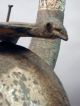 African Headworn Wood Helmet Bird Carved Animal Horned Mask B.  Faso Mossi Ethnix Other photo 3