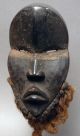 Mini Dan African Artifact Wood Black Face Mask Cote I ' Voire Liberia Ethnix Other photo 8