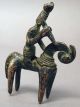 African Animal Kotoko Mini Horse Metal Bronze Equestrian Chad Cameroon Ethnix Other photo 2