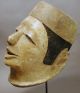 African Makonde Danced Wood Colonial Handcarved Helmet Mask Mozambique Ethnix Other photo 2
