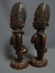 Lot 81,  Kishi Oyo Ibeji Female Pair,  Yoruba / Santeria Sculptures & Statues photo 3