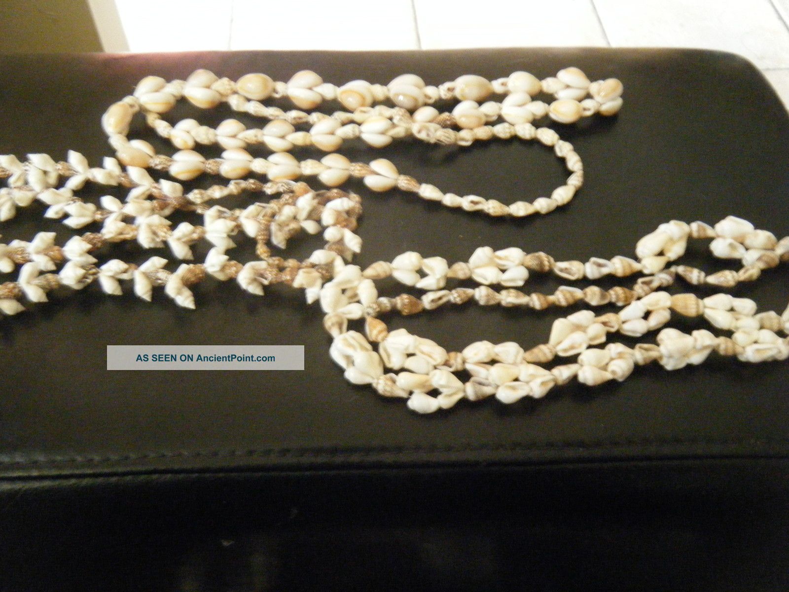 3 New Guinea Vintage Shell Necklaces Bn $50 Ex Con Pacific Islands & Oceania photo