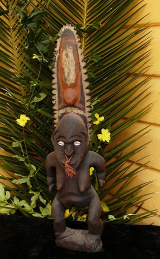 Old Hand Carved Female Tribal Ancestor Woodcarving Png photo