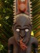 Old Hand Carved Female Tribal Ancestor Woodcarving Png Pacific Islands & Oceania photo 1