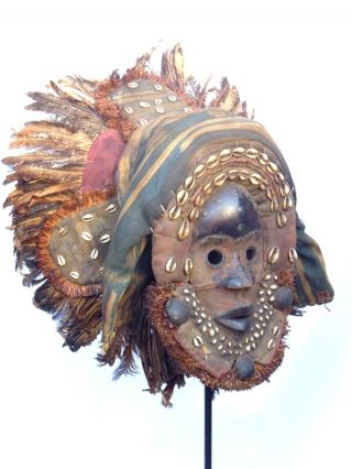 ☆☆☆☆☆ Large African Dan Tribe Celebration Mask - Www.  Wildbushgallery.  Com photo