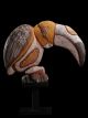 Lovely Carving Of A Hornbill - Totemic Animal Of The Abelam People; Tradition Pacific Islands & Oceania photo 1