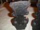 African Bookends Tribal Art Carved Sculpture - Intricate Sculptures & Statues photo 6