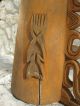 Asmat Drum,  Irian Jaya,  New Guinea Artifact Baron Sepy Dobronyi Collection - L733 Pacific Islands & Oceania photo 4
