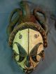 Outstanding Igbo Mmwo Spirit Maiden Headdress /leather Horns / Yoruba / Nigeria Masks photo 10