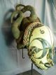 Outstanding Igbo Mmwo Spirit Maiden Headdress /leather Horns / Yoruba / Nigeria Masks photo 3
