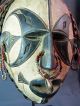 Outstanding Igbo Mmwo Spirit Maiden Headdress /leather Horns / Yoruba / Nigeria Masks photo 4