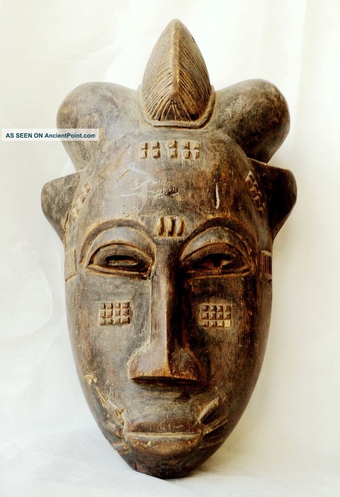 Dan - Yacuba Wood Mask,  Old African Tribal Art Masks photo
