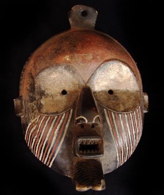 Estate Sale Important Antique African Tribal Ritual Baule Vodun Dance Mask Art photo