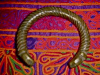 African Tribal Yoruba Currency Bracelet,  Ethnographic Art,  Jewelry,  Fashion N2 photo