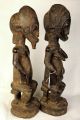 Boaule Male & Female Ancestor Figures - Ivory Coast - African Tribal Arts African photo 2