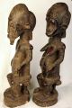 Boaule Male & Female Ancestor Figures - Ivory Coast - African Tribal Arts African photo 4