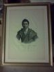 Mckenney Hall 1834 Lithograph - Oche - Finceco Indian Tribes N.  America Lg.  Folio Size Native American photo 2