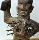 Antique African Congo Fetish Statue Nkisi Figure Witchcraft Voudon Black Magic African photo 1