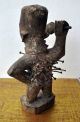Antique African Congo Fetish Statue Nkisi Figure Witchcraft Voudon Black Magic African photo 5