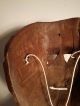 Antique/vintage Wooden Dance Mask Mexicanito Primitive Danced/rented Guatemalan Latin American photo 9