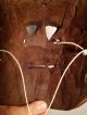 Antique/vintage Wooden Dance Mask Mexicanito Primitive Danced/rented Guatemalan Latin American photo 8