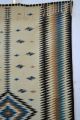 Antique Mayo Indian Indigo Blue Rio Grande Like Blanket B021 Native American photo 3