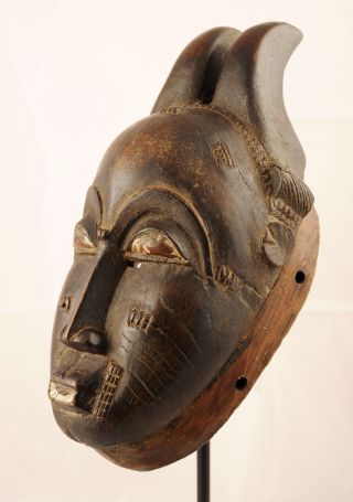 Baule Costume Mask - Ivory Coast - African Tribal Arts - Masks T photo