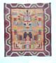 Antique Exhibited Mestizo Spanish Indian Blanket Rug Bolivia B040 Latin American photo 10