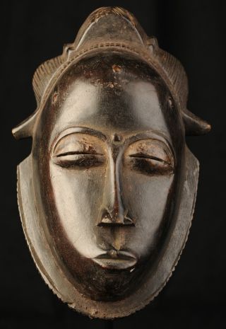 Baule Costume Mask - Ivory Coast - African Masks. photo
