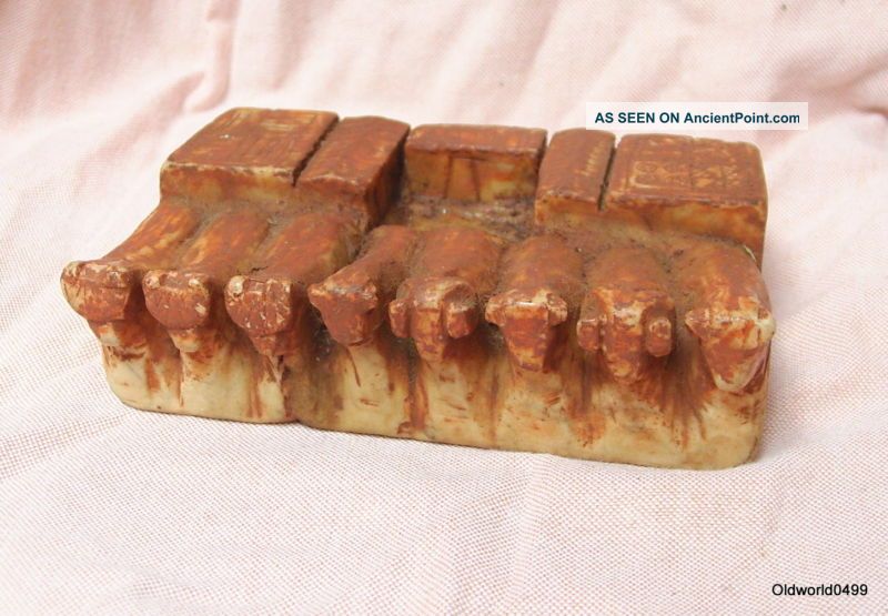 19th Century Prosperity Stone Cluster Farm Amulet Cusco Latin American photo