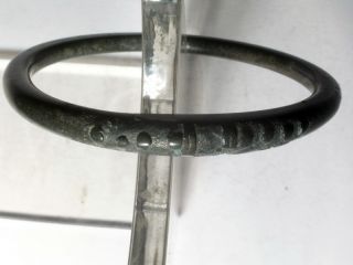 Antique Bronze Bracelet,  Majapahit,  Java,  Indonesia photo