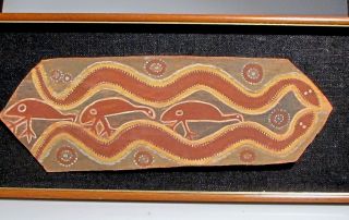 Port Keats Aboriginal Bark Painting Nym Bunduk, photo