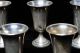 Vintage National Silver Set/5 Sterling Weighted Cordials Other photo 2