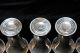 Vintage National Silver Set/5 Sterling Weighted Cordials Other photo 6